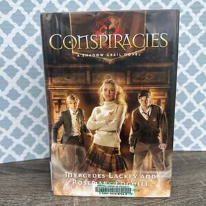 Conspiracies A Shadow Grail Novel by Mercedes Lackey Hardcover Book Pre-Loved